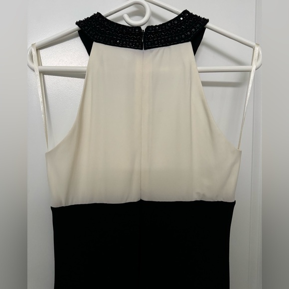 LAST CHANCE! Jessica Howard halter keyhole formal dress, beads & sequins, size 8 - Picture 5 of 14